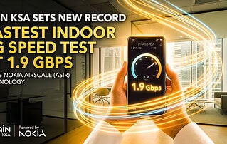 Zain KSA Sets New Record for Fastest Indoor 5G Speed Test