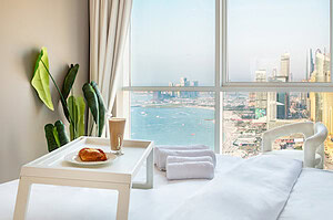 Airbnb JBR - Bedroom Airbnb JBR - Bedroom