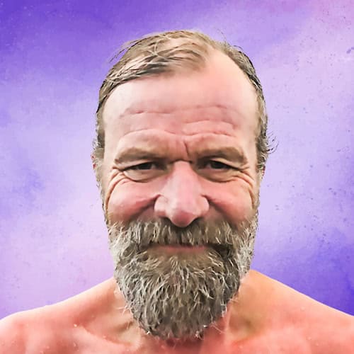 Wim Hof - Dutch Motivational Speaker and Guinness World Record holder for cold endurance and creator of the “Iceman” method