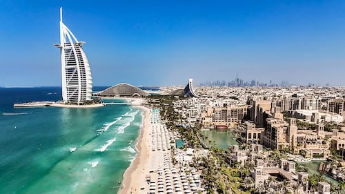 Jumeirah Beach - Burj Al Arab - Dubai, UAE