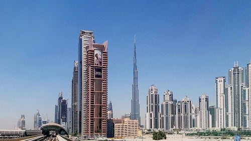 Burj Khalifa - Dubai Metro