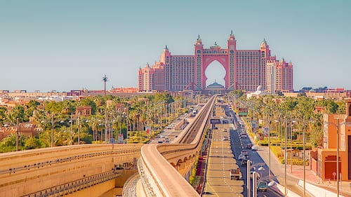 Palm Jumierah - Dubai Monorail