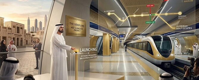 Dubai Metro Gold Line