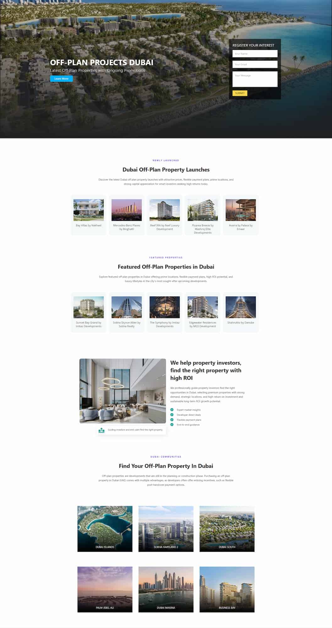 Real Estate Website